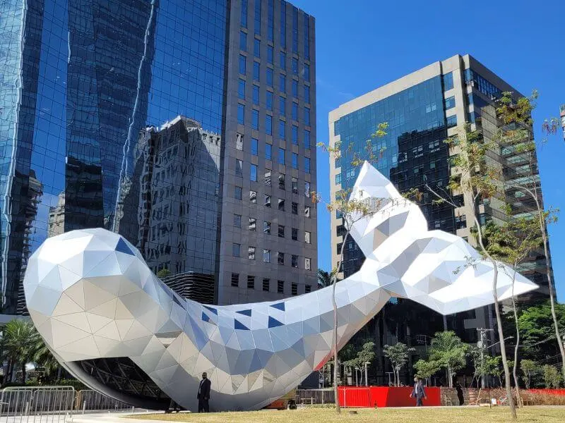 Região da Faria Lima, em São Paulo